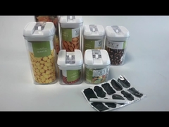 7 stuks voedsel luchtdichte opslagcontainers