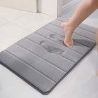 Shaggy Memory Foam Non Slip-Toiletbad Mat Quick Drying