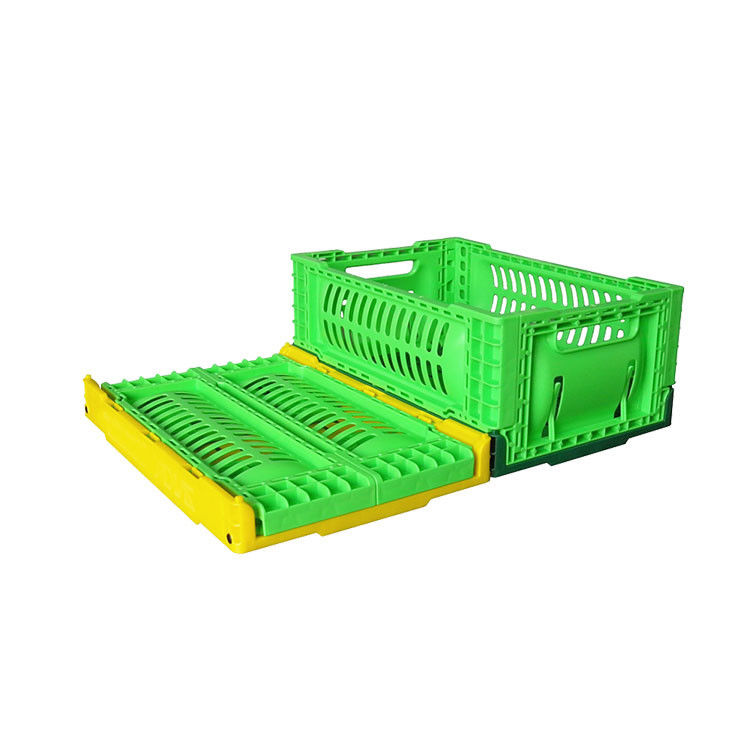 Van het de Plantaardige Opslagkrat van Mesh Plastic 5L de Vouwbare Aangepaste Kleur